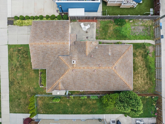 7025 W Berwyn Ave, Chicago, IL 60656 - bird's eye view