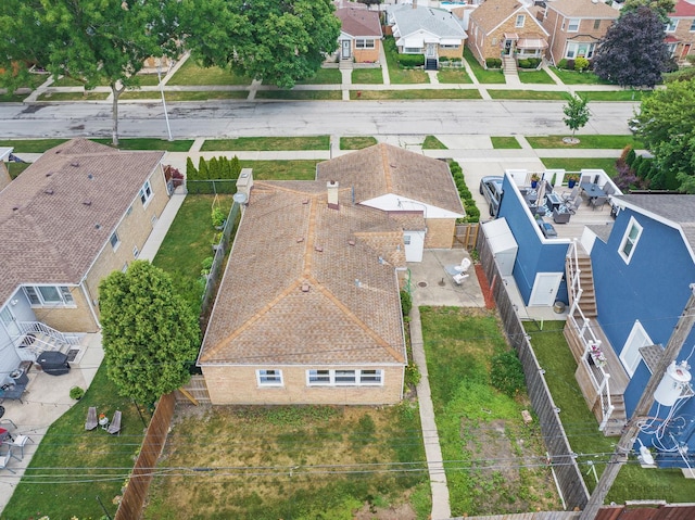 7025 W Berwyn Ave, Chicago, IL 60656 - aerial perspective of suburban area