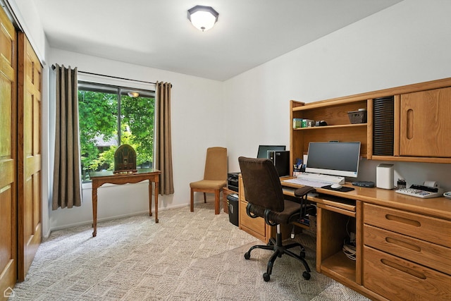 740 Saint Andrews Ln Unit 5, Crystal Lake, IL 60014 - office area with light colored carpet and baseboards