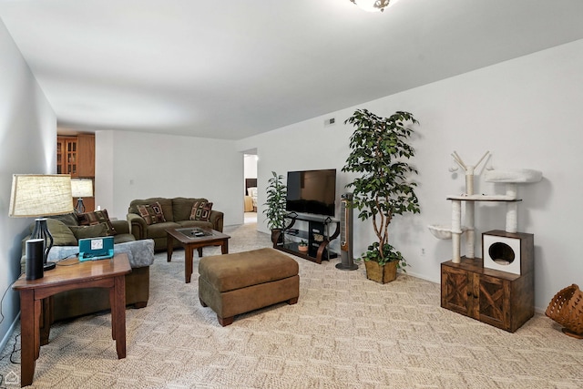 740 Saint Andrews Ln Unit 5, Crystal Lake, IL 60014 - living area with light colored carpet