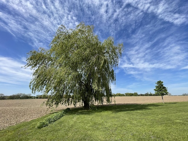 6808 S Oak Grove Rd, Harvard, IL 60033 - view of green lawn featuring a rural view