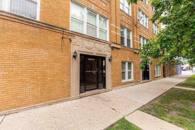 4008 W Nelson St Unit 8A, Chicago, IL 60641 - view of exterior entry with brick siding