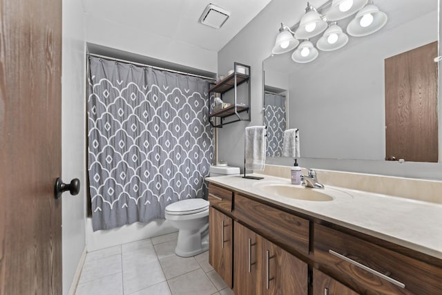 15141 Quail Hollow Dr Unit 106, Orland Park, IL 60462 - full bath with vanity and tile patterned floors