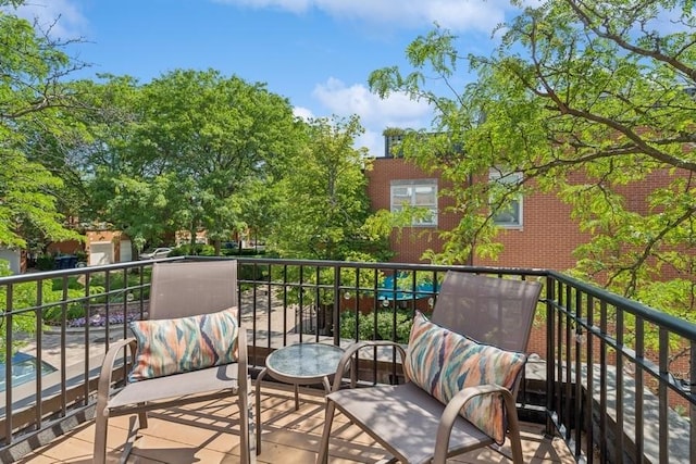 250 W Scott St Unit C, Chicago, IL 60610 - view of balcony