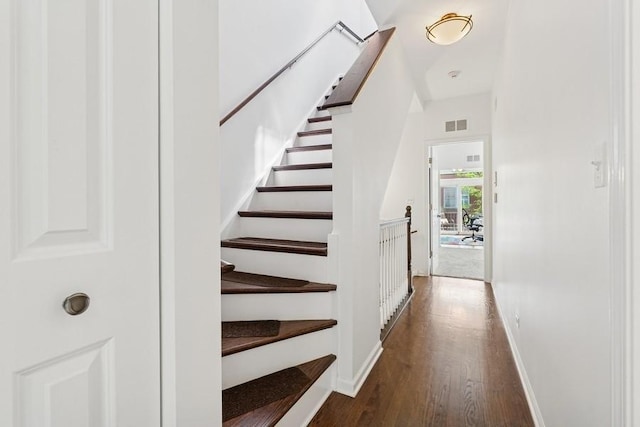 250 W Scott St Unit C, Chicago, IL 60610 - stairs with wood finished floors and baseboards