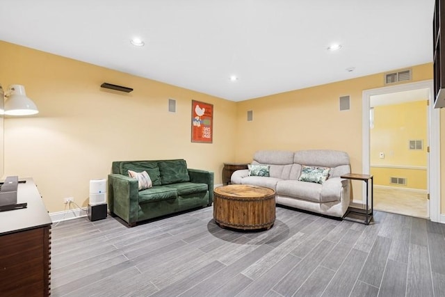250 W Scott St Unit C, Chicago, IL 60610 - living area featuring wood finished floors and recessed lighting