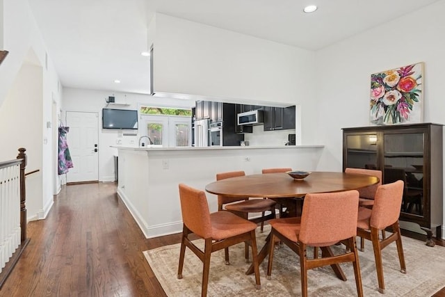250 W Scott St Unit C, Chicago, IL 60610 - dining room featuring wood finished floors and recessed lighting