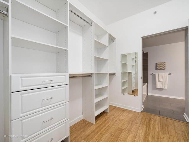 659 W Randolph St Unit 421, Chicago, IL 60661 - spacious closet featuring light wood finished floors
