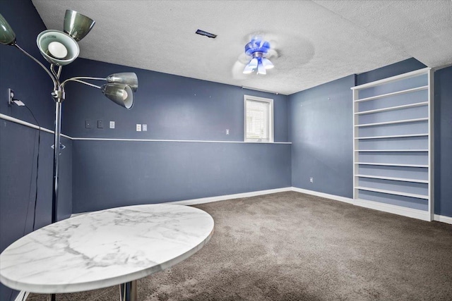 204 Collins Dr, Normal, IL 61761 - interior space featuring a textured ceiling and built in features