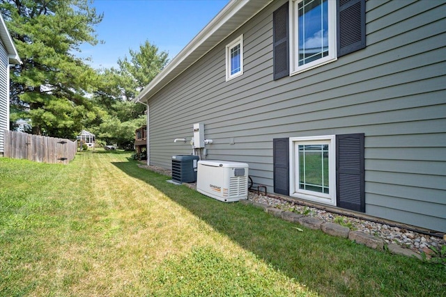 204 Collins Dr, Normal, IL 61761 - view of home's exterior with a central air condition unit