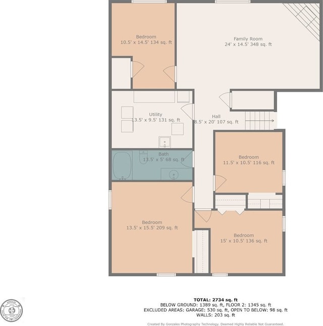 204 Collins Dr, Normal, IL 61761 - view of home floor plan