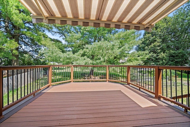 204 Collins Dr, Normal, IL 61761 - deck with view of scattered trees