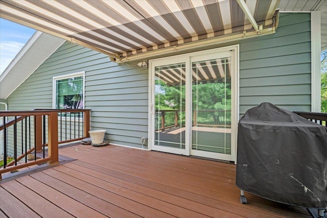 204 Collins Dr, Normal, IL 61761 - wooden terrace featuring area for grilling