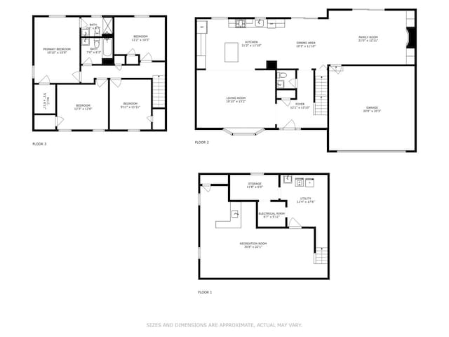 27W558 Ridgeview St, West Chicago, IL 60185 - view of property floor plan