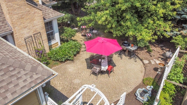 531 N Easy St, Palatine, IL 60067 - view of patio / terrace with outdoor dining area