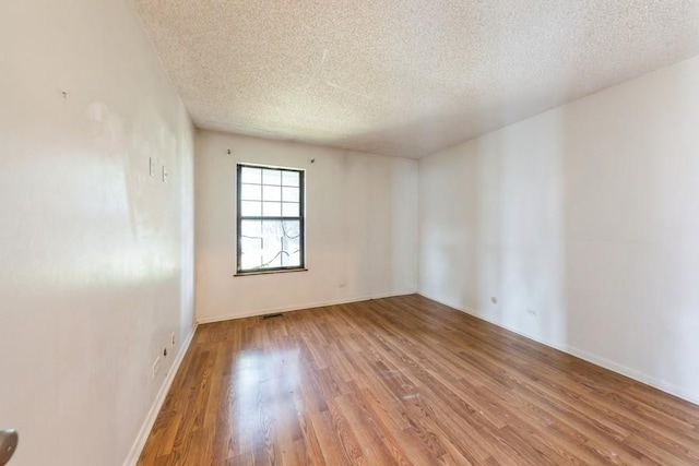 758 Sizer Rd, Gurnee, IL 60031 - spare room with a textured ceiling and light wood-type flooring