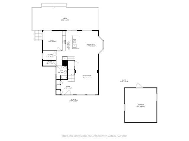 236 Forest Dr, Island Lake, IL 60042 - view of property floor plan