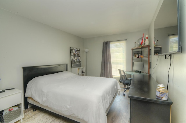 1420 Yellowstone Dr, Streamwood, IL 60107 - bedroom with wood finished floors and an office area