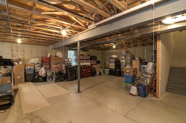 1420 Yellowstone Dr, Streamwood, IL 60107 - view of unfinished below grade area