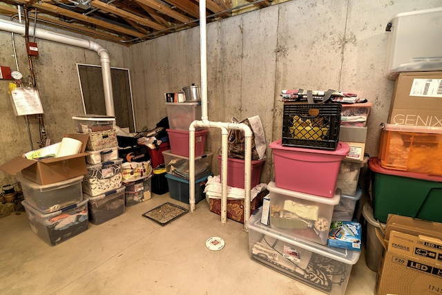 1420 Yellowstone Dr, Streamwood, IL 60107 - view of unfinished below grade area