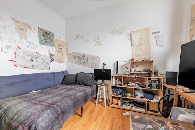 1918 W Cermak Rd Unit 4, Chicago, IL 60608 - bedroom featuring wood finished floors