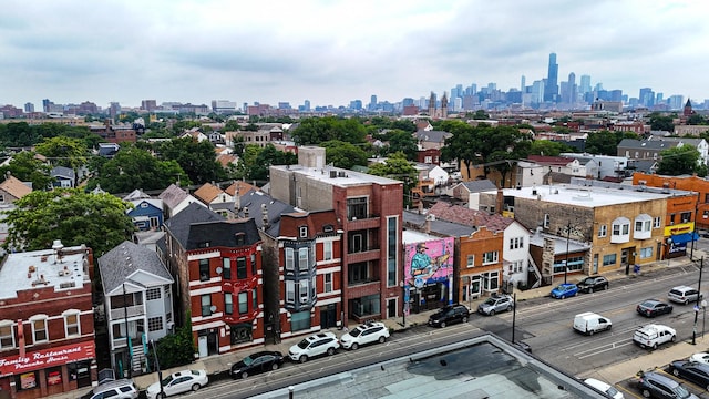 1918 W Cermak Rd Unit 4, Chicago, IL 60608 - aerial view of city skyline