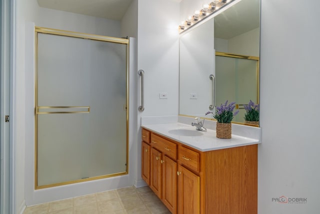 707 Wedgewood Trl, Mchenry, IL 60050 - bathroom with vanity and a shower stall