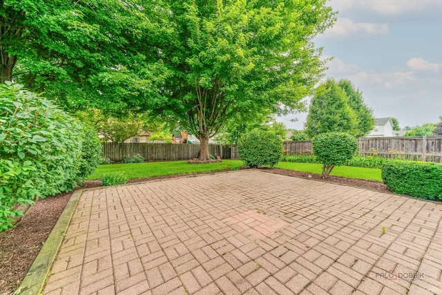 707 Wedgewood Trl, Mchenry, IL 60050 - fenced backyard featuring a patio area