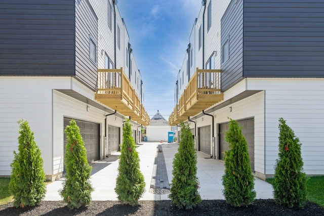 944 Beloit Ave Unit 5, Forest Park, IL 60130 - view of property exterior featuring a balcony and community garages