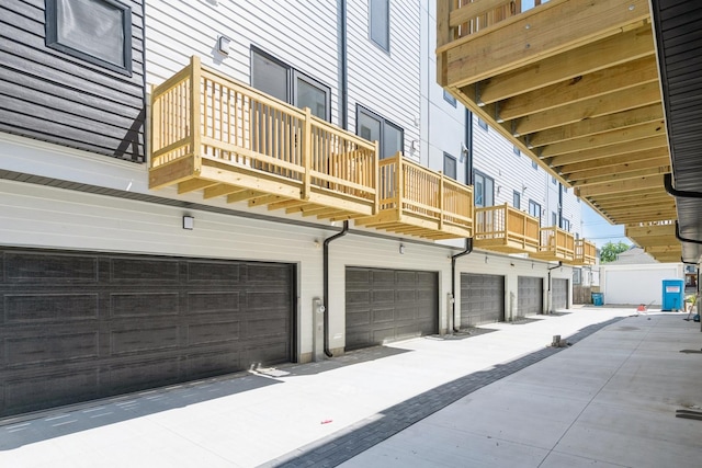 944 Beloit Ave Unit 5, Forest Park, IL 60130 - view of side of property featuring a garage and a balcony