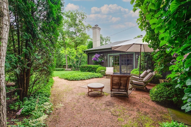 670 S Green Bay Rd, Lake Forest, IL 60045 - view of yard with a patio