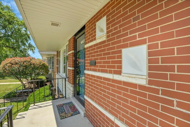 11340 S Drake Ave, Chicago, IL 60655 - entrance to property with a porch and brick siding