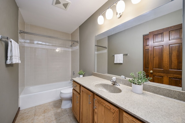 27W098 Walnut Dr, Winfield, IL 60190 - full bath with vanity and shower / tub combination