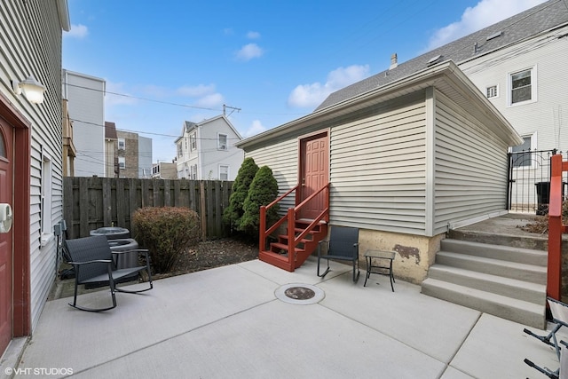 2076 N Campbell Ave, Chicago, IL 60647 - view of patio / terrace featuring entry steps