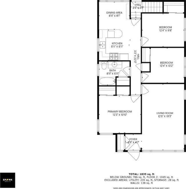 15620 Ingleside Ave, Dolton, IL 60419 - view of room layout