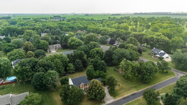 15955 Raintree Rd, Bloomington, IL 61705 - aerial view of sparsely populated area
