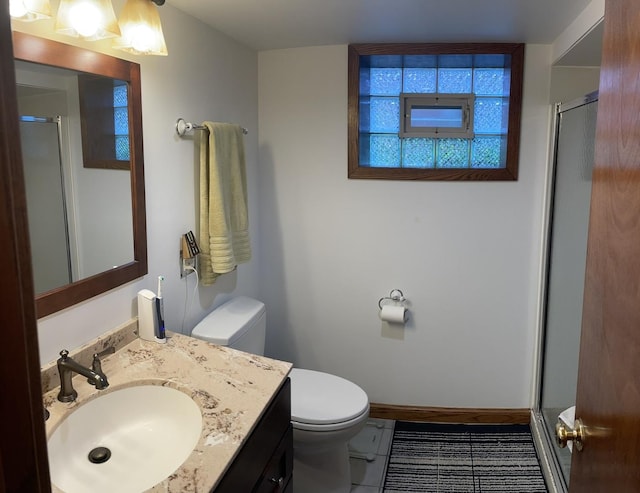 7641 W Hortense Ave, Chicago, IL 60631 - full bathroom featuring a shower stall and vanity