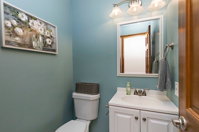 219 N Nina St, Cortland, IL 60112 - half bath featuring toilet and vanity
