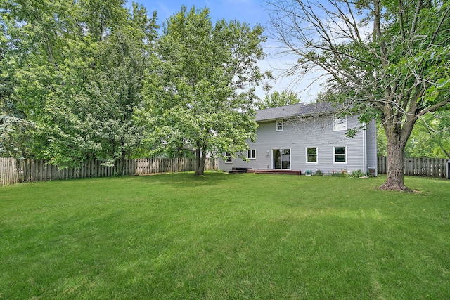 219 N Nina St, Cortland, IL 60112 - view of fenced backyard