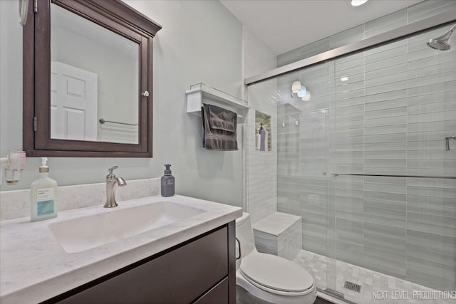 978 Merrimac Cir, Naperville, IL 60540 - full bathroom with vanity and a stall shower