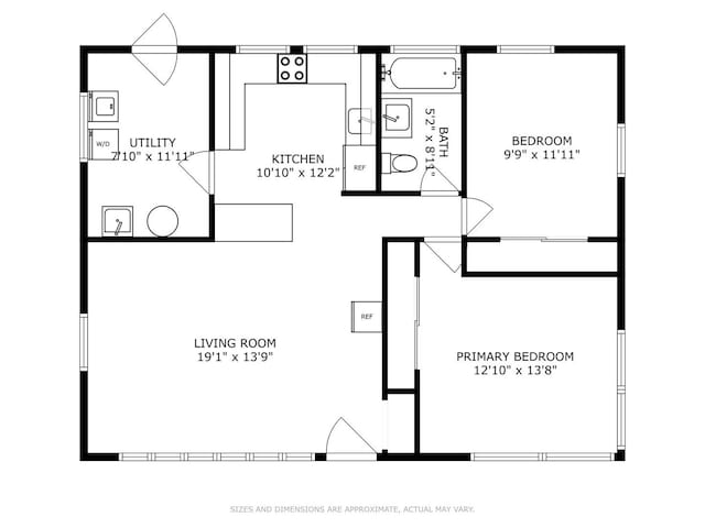 1113 Bristol Ave, Westchester, IL 60154 - view of room layout