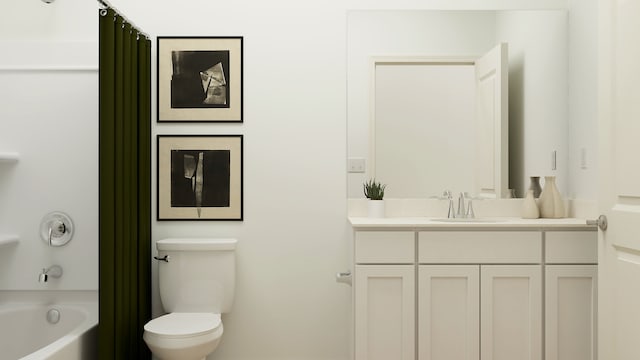 12251 Ehorn Rd, Huntley, IL 60142 - full bath with vanity and shower / bath combination with curtain