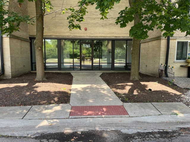 2315 E Olive St Unit 3G, Arlington Heights, IL 60004 - entrance to property with brick siding