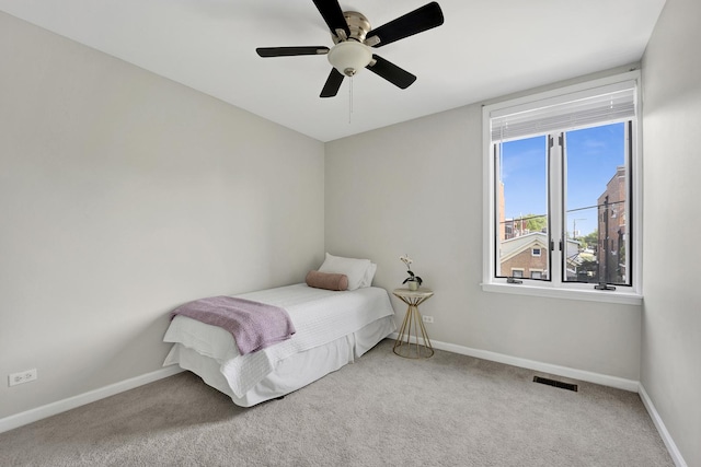 1315 W Webster Ave, Chicago, IL 60614 - bedroom featuring carpet and a ceiling fan