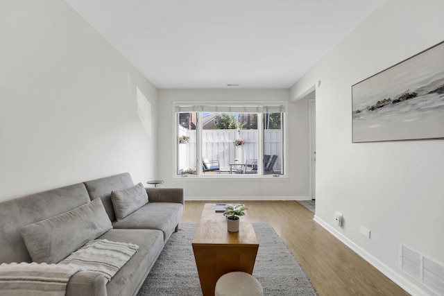 1315 W Webster Ave, Chicago, IL 60614 - living area featuring wood finished floors and baseboards