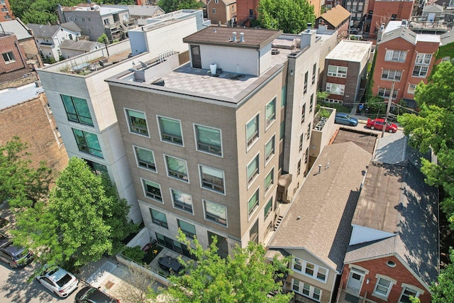 1529 W Chestnut St Unit 102, Chicago, IL 60642 - aerial view of residential area