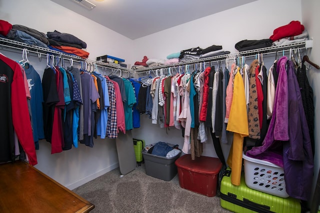 2225 Prairie Chase Dr, Bourbonnais, IL 60914 - walk in closet featuring carpet