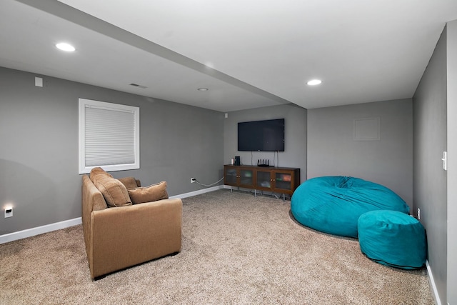 2225 Prairie Chase Dr, Bourbonnais, IL 60914 - living room with carpet flooring and recessed lighting