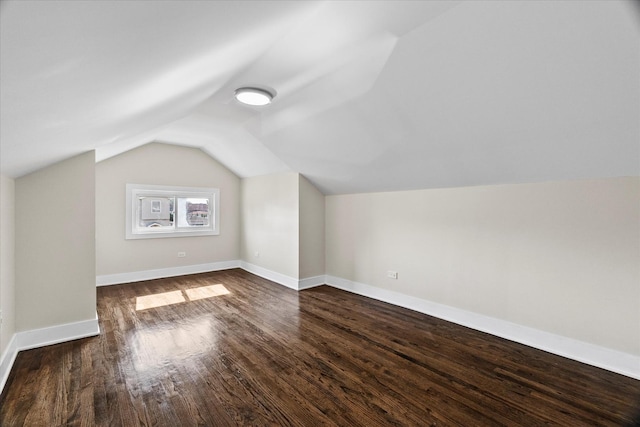 1706 S 9th Ave, Maywood, IL 60153 - additional living space with dark wood-type flooring and lofted ceiling