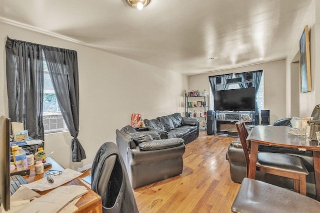 5347 S Racine Ave, Chicago, IL 60609 - living room with light wood-type flooring
